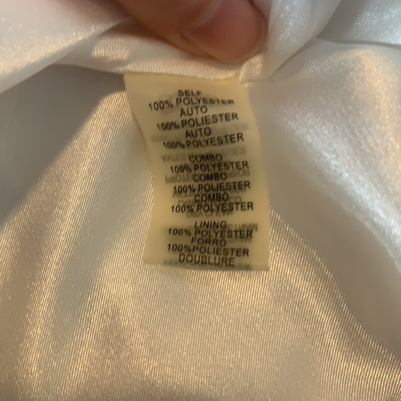 Vince Camuto EUC Stripes & Lace Flowy A-Line Dress with Pockets - Picture 8 of 10